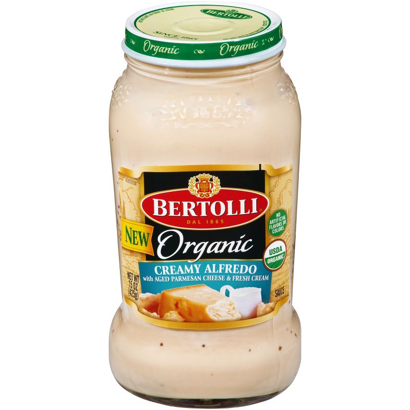 Bertolli Organic Creamy Alfredo Pasta Sauce - 15oz