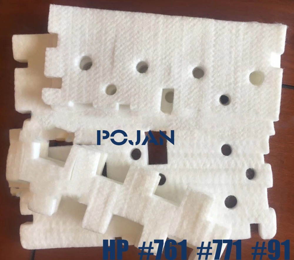 Sponge Fix 91 DesignJet 771 761 Maintenance Cartridge DesignJet Z6100 6200 T7100 D5800 Latex 260 plotter parts POJAN