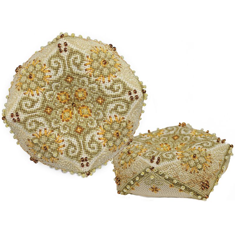 RIOLIS Counted Cross Stitch Kit 3.25"X3.25"-Biscornu Fantasy (25 Count)