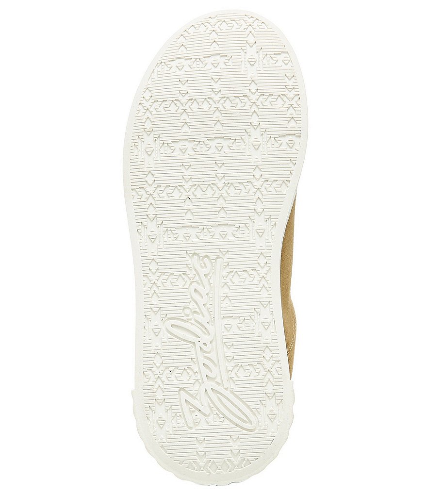 Zodiac Bardot Fabric Side Zip Platform Sneakers