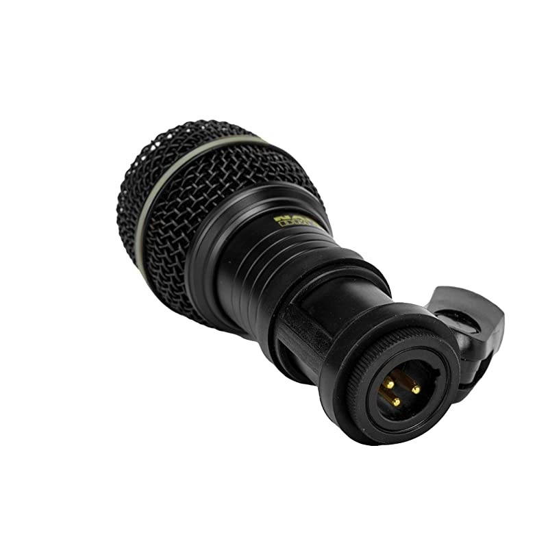 DM80 Drum Microphone Enhanced low frequency response for kick drums Neodymium element allmetal construction and rubber mount to minimize vibration