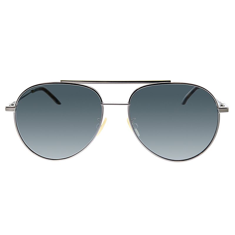 Fendi  6LB T4 Unisex Aviator Sunglasses Silver 60mm