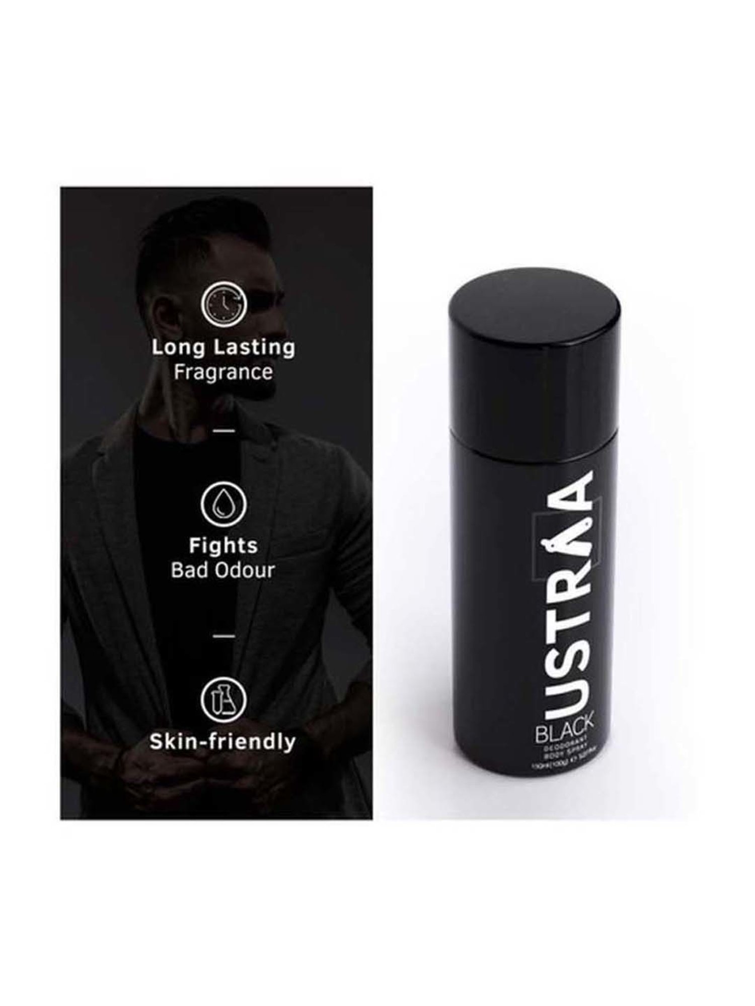 Ustraa Ayurvedic Beard Growth Oil & Hair Growth Vitalizer Combo