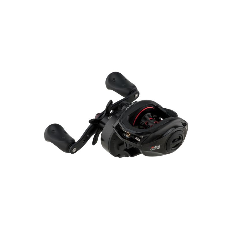 Abu Garcia REVO4 SX-HS Revo XS Low Profile Baitcasting Star Drag Fishing Reel with 9 Stainless Steel Ball Bearings Plus 1 Roller Bearing, Black