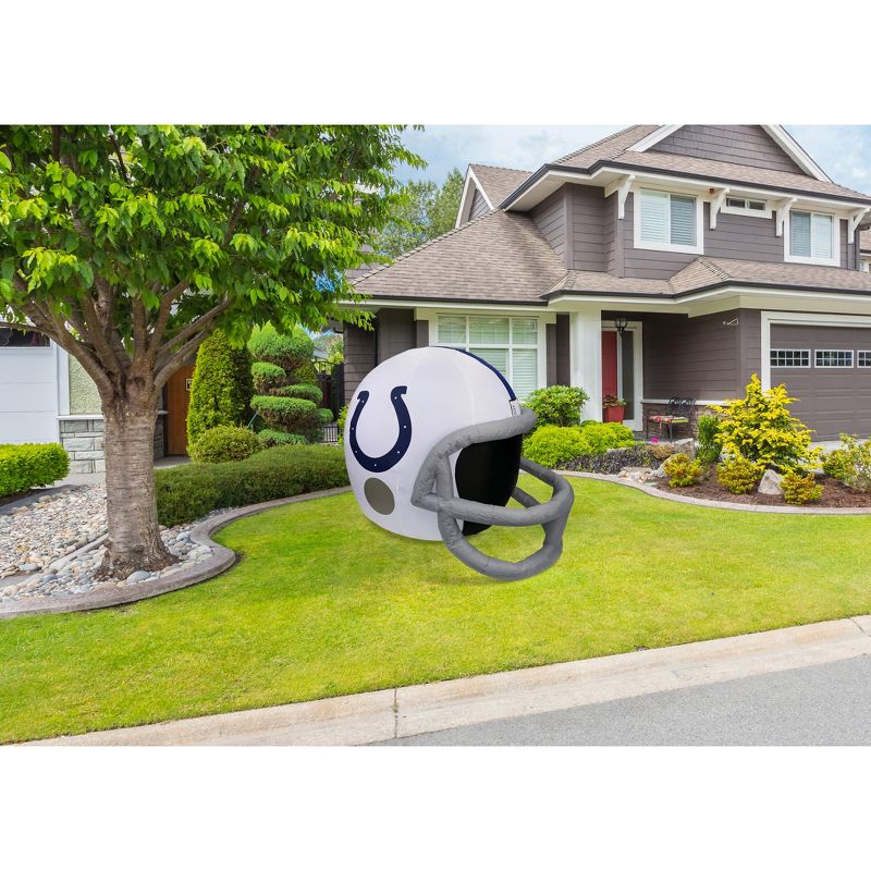 Fabrique NFL INDINAPOLIS COLTS Team Inflatable Helmet   4 ft., 4 ft Tall, White