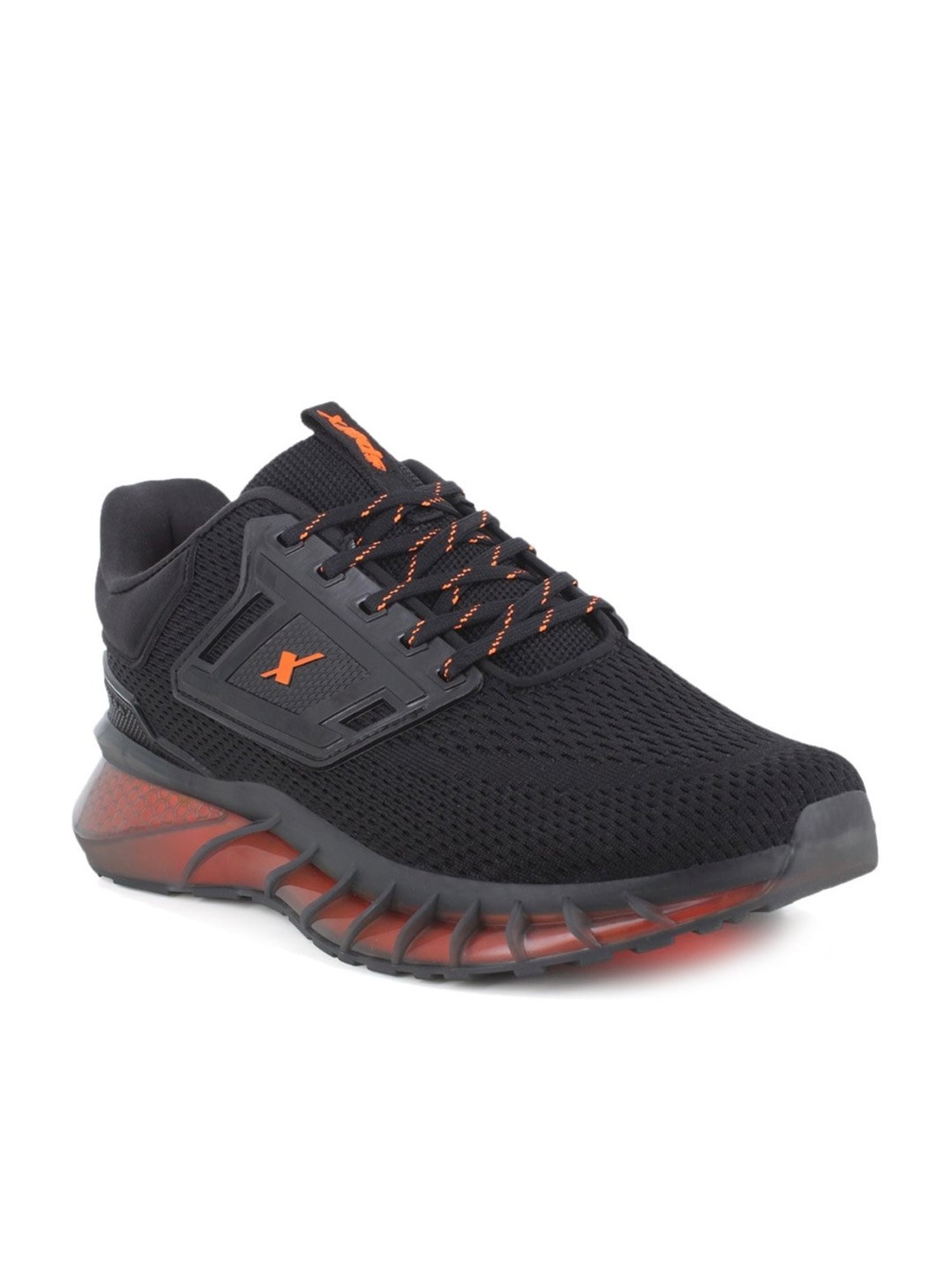 Sparx Men's Black Running Shoes