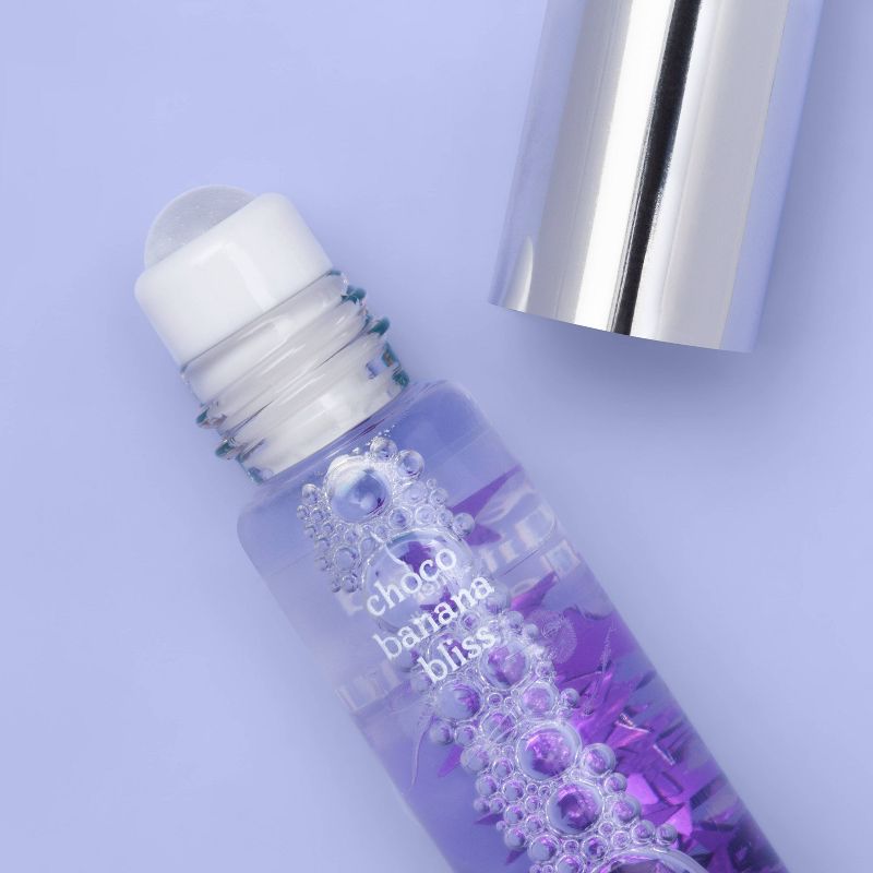 Scented Glitter Rollerball Choco Banana Bliss - 0.34 fl oz - More Than Magic™