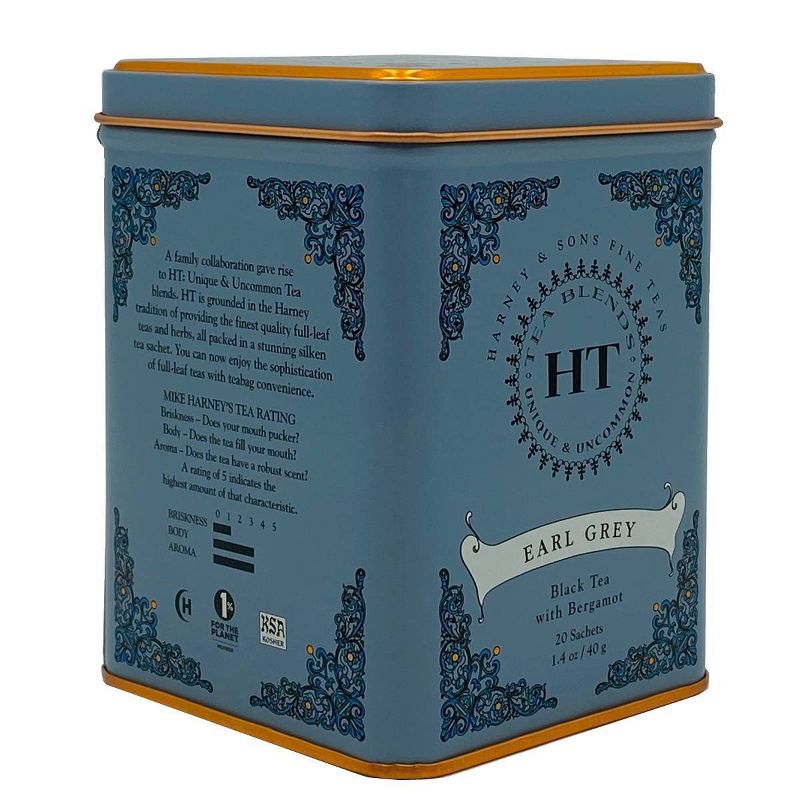 Harney & Sons Earl Grey Black Tea with Bergamot - 20ct
