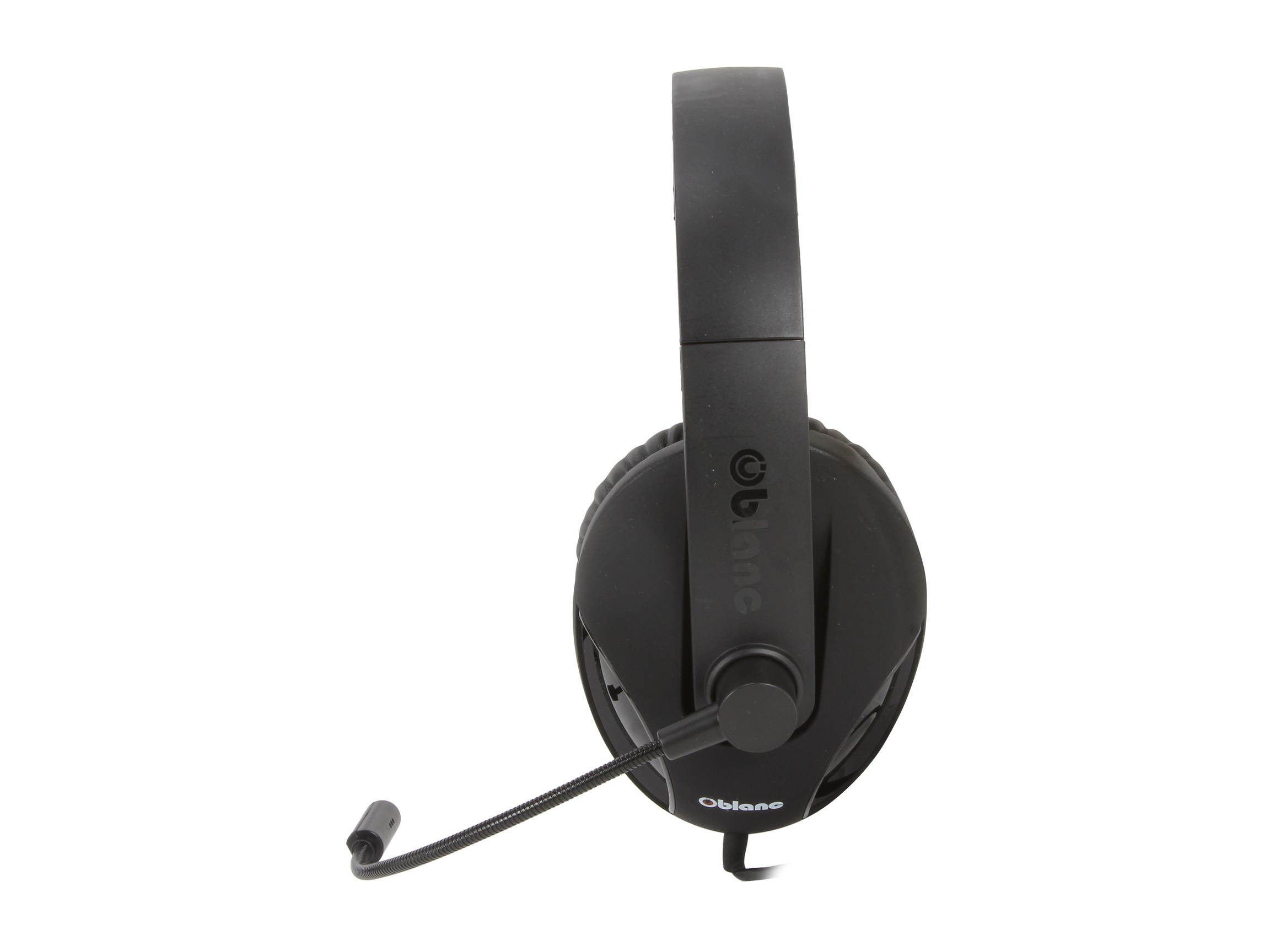 SYBA Cobra Black OG-AUD63065 COBRA510 NC2 5.1 Surround Sound Stereo Headphone with Boom Microphone
