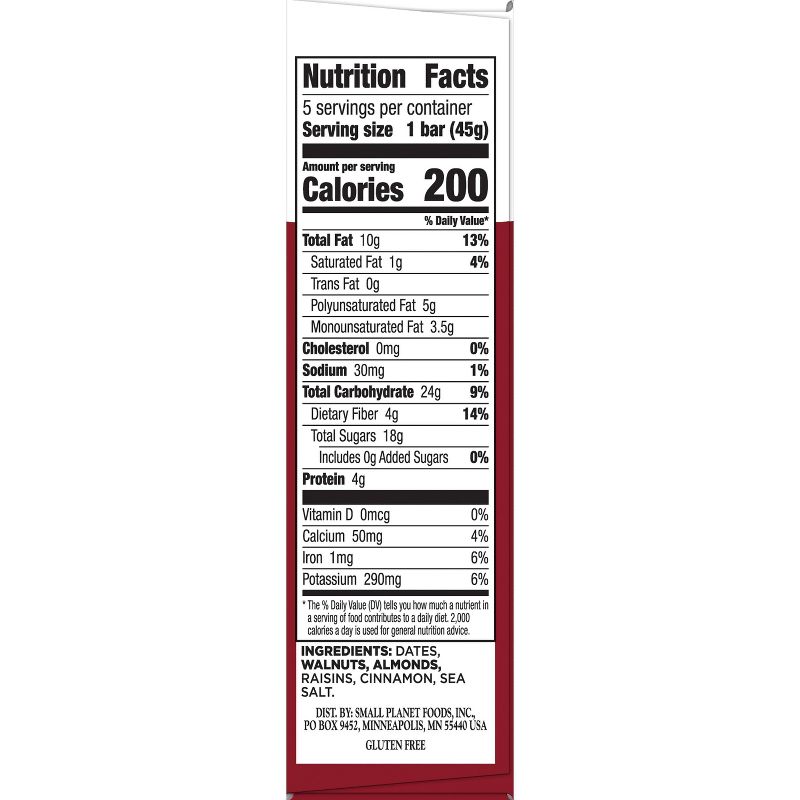 Larabar Cinnamon Roll The Original Fruit & Nut Food Bars - 8oz