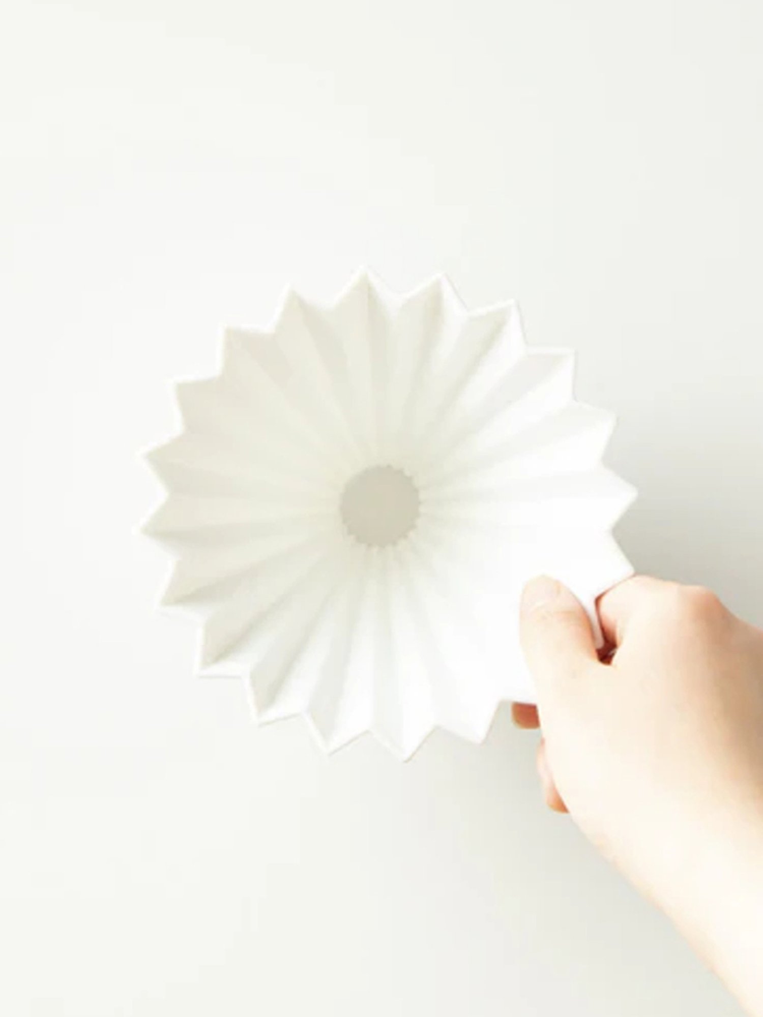 ORIGAMI Coffee Dripper Small (White)