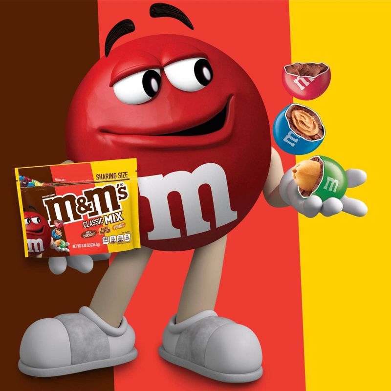 M&M's Classic Mix Sharing Sup - 8.3oz