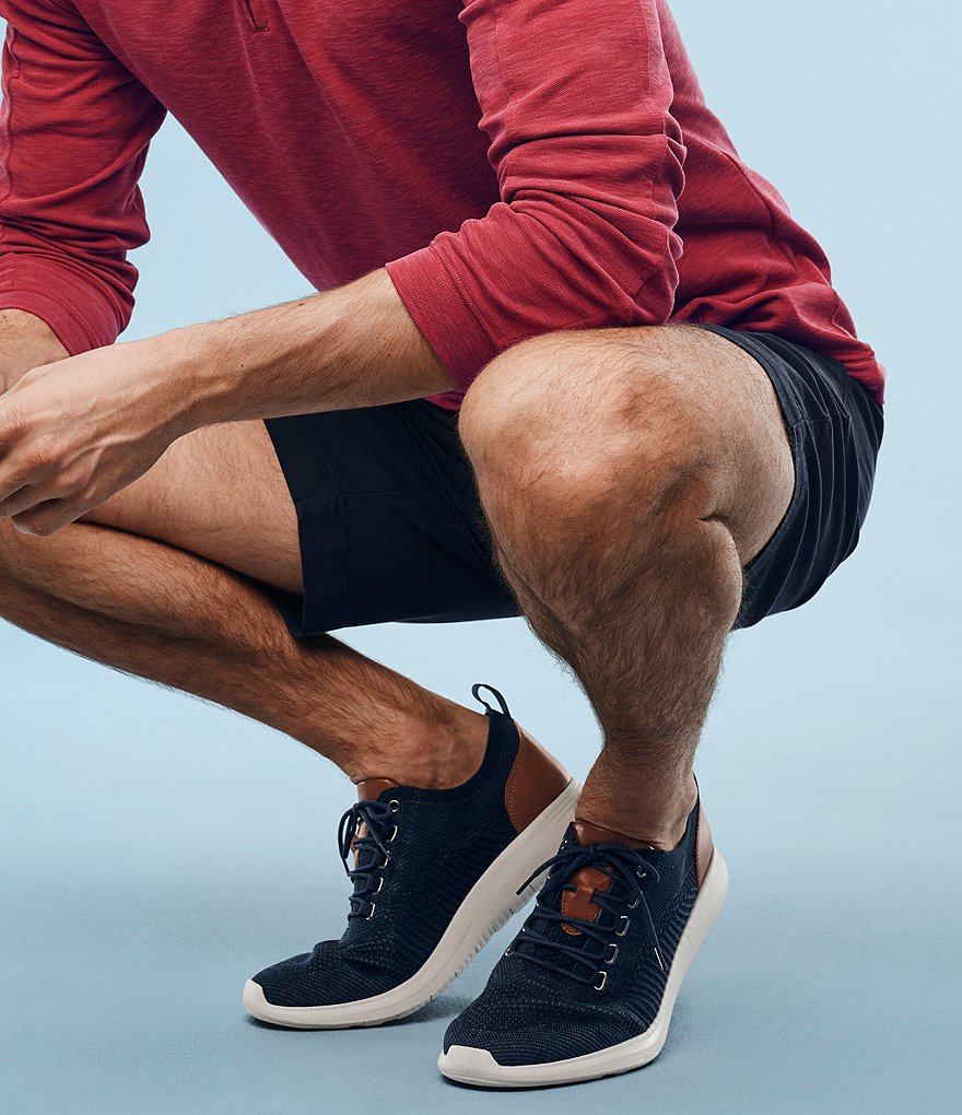 Johnston & Murphy Men's Amherst Knit U-Throat Shoes