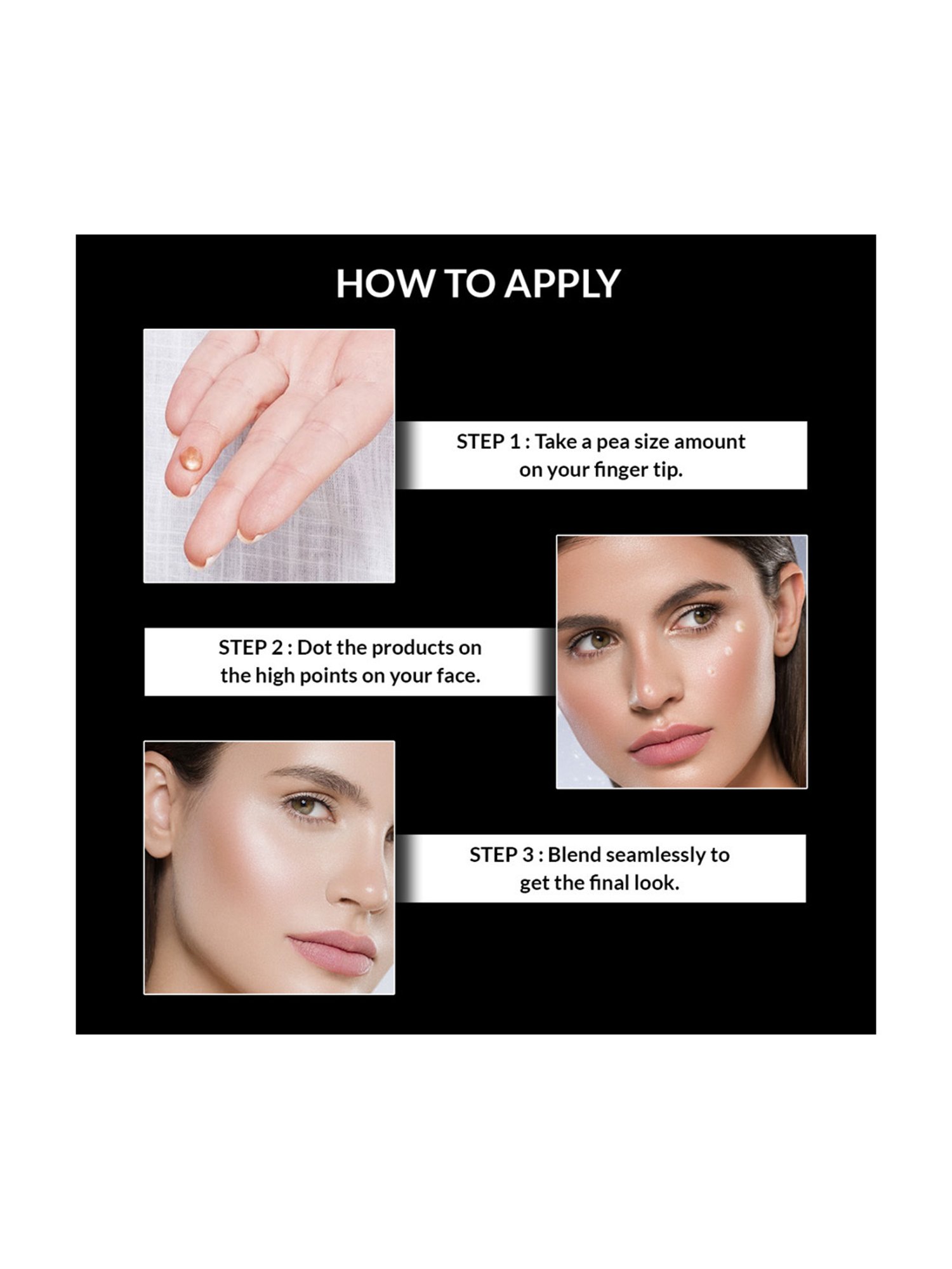 Stars Cosmetics Reflect Illuminator Liquid Highlighter for Cheek Bones Copper - 40 gm