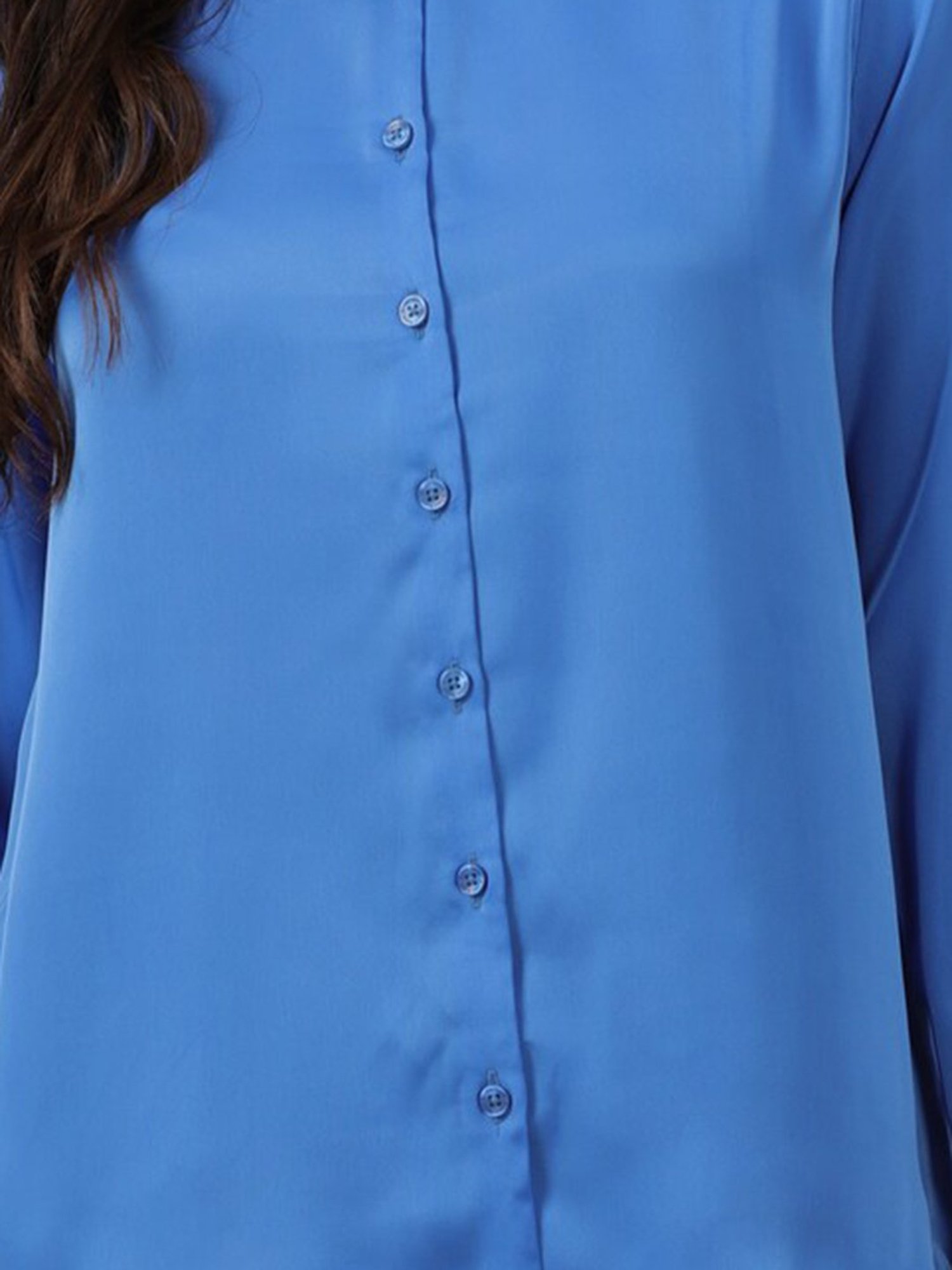 Annabelle by Pantaloons Black Polka Dots Shirt