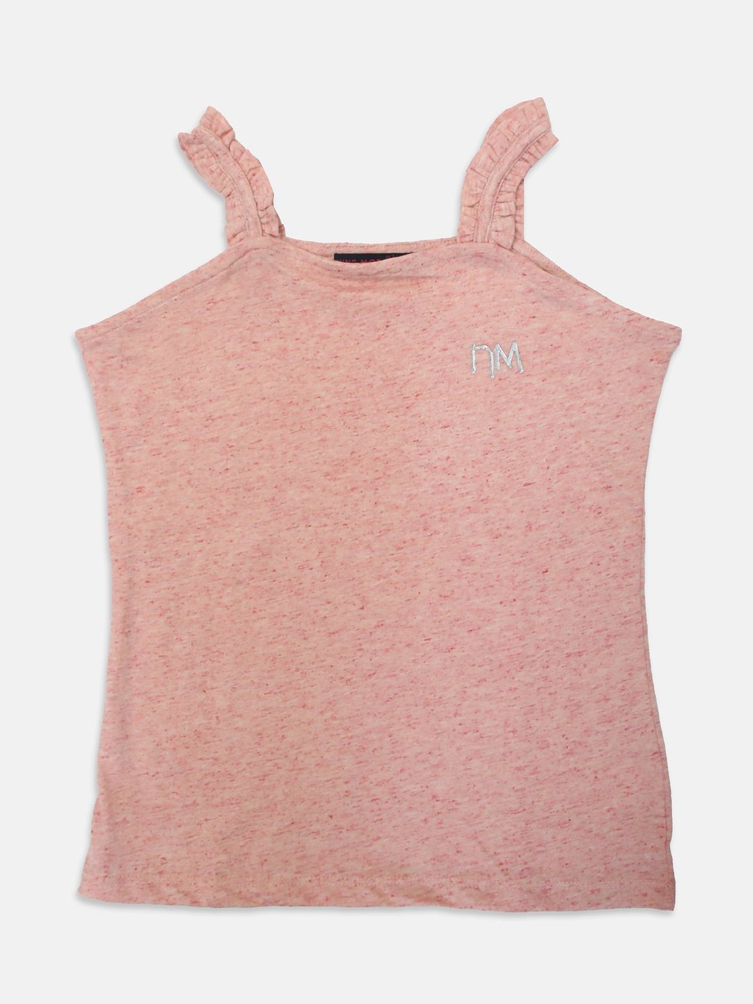 NINS MODA Kids Peach Textured Top
