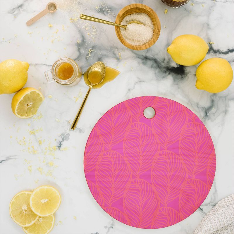 13" Wood Sunshine Canteen Petaluma Dayglo Cutting Board - society6