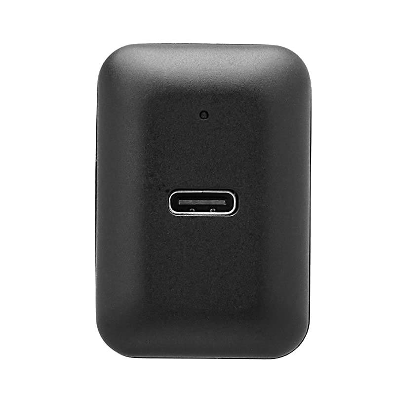 Basics 15W One-Port USB-C Wall Charger for Tablets and Phones - Black