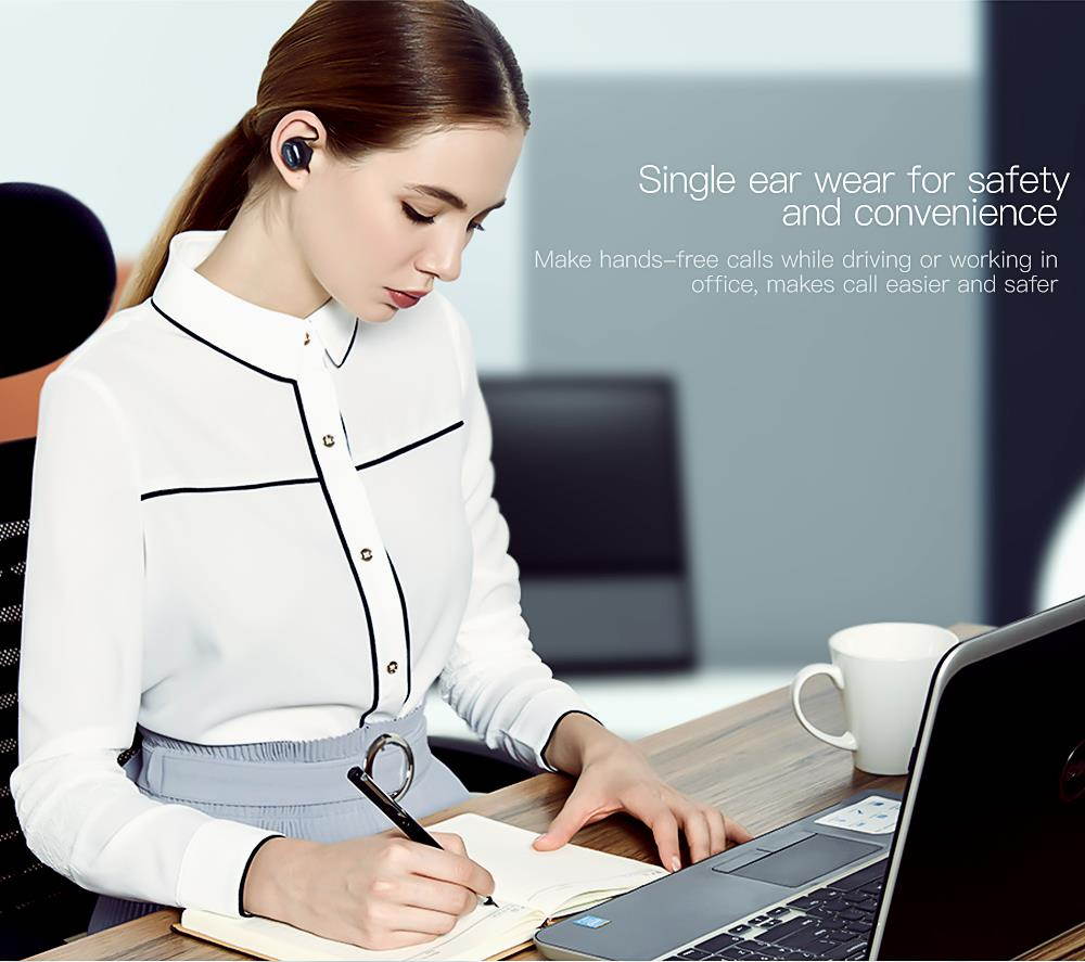 QCY Q29 Wireless Bluetooth earphones Stereo earphones Auto Connected earbuds With Mic And Portable Storage Box