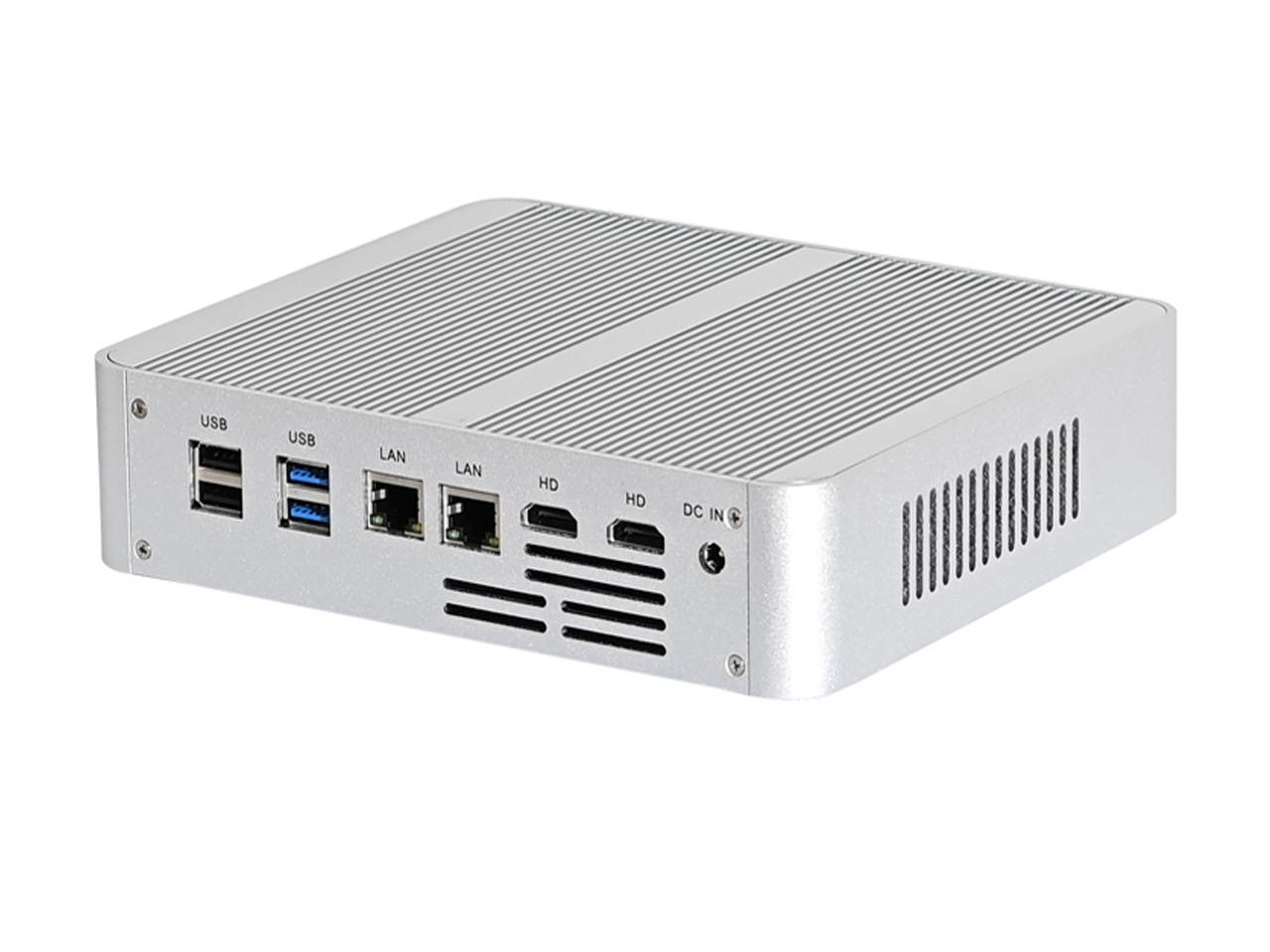 Mini PC Intel Core i5 1035G4 2*RAM Slots Max 64GB DDR4 RAM Gaming Desktop Computer 2*HDMI2.0 2*LAN 8*USB 32GB Ram 1TB SSD Windows 10 Pro