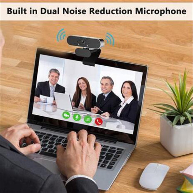 easyday Webcam with Microphone, 1080P HD USB Computer Camera with Privacy Shutter&Webcam Tripod, Streaming Webcam with Flexible Rotable Wide Angle Webcam for PC Zoom Video/Gaming/Laptop