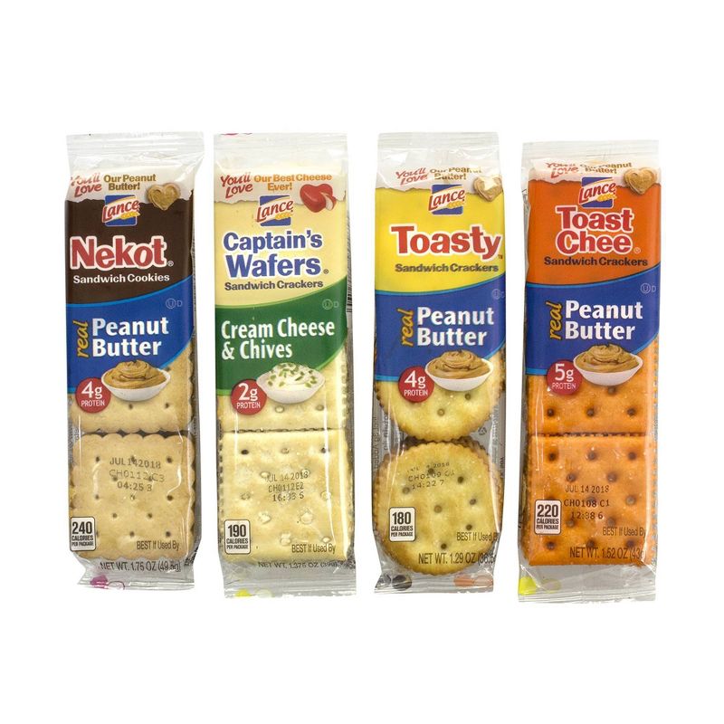 Lance Sandwich Crackers Variety Pack 36ct