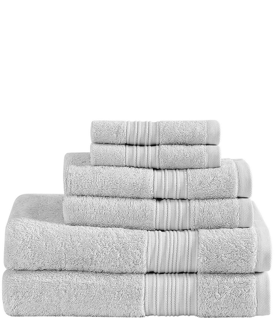 Eddie Bauer Denali Solid Antibacterial 6-Piece Towel Set