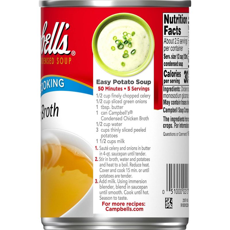 Campbell's Condensed Chicken Broth Soup 10.5oz