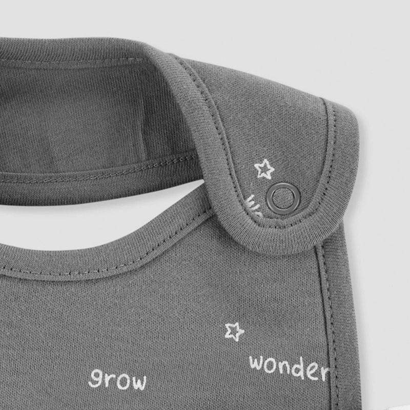 Baby 3pk Avocado Bib - Just One You® made by carter's Gray/Green One Size