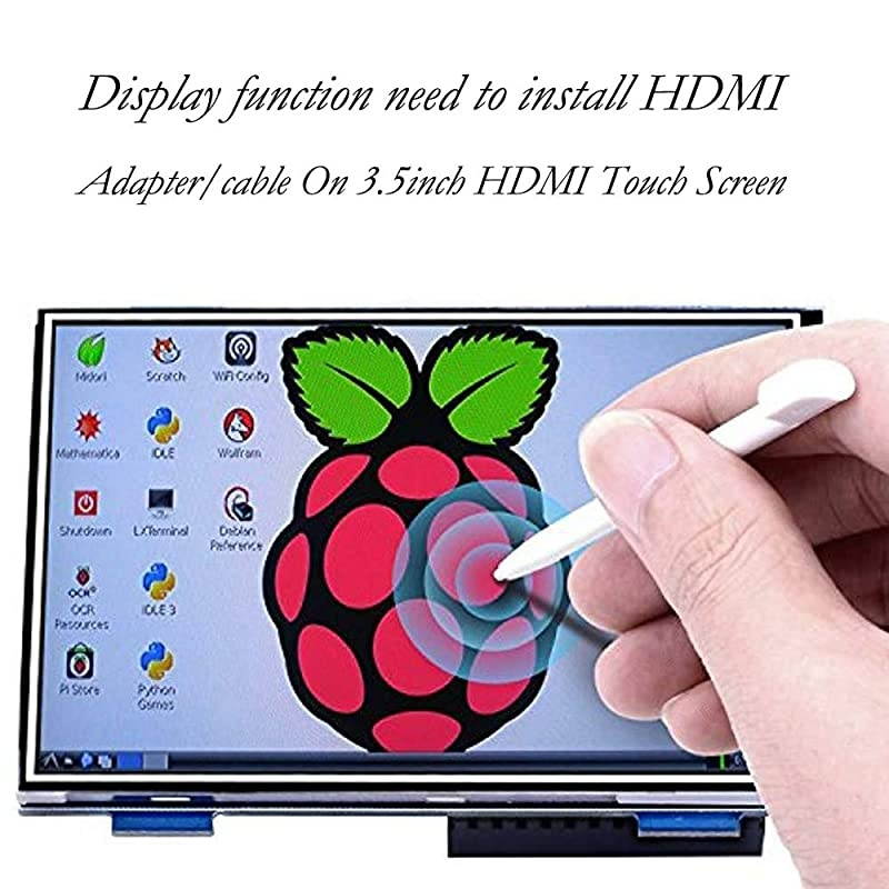 for Raspberry PI 3 Generation TFT Touch Screen 35 inch TFT LCD Display Monitor Support All Raspberry PI System Video Movie Play Arcade Game HDMI Audio Input SC6A