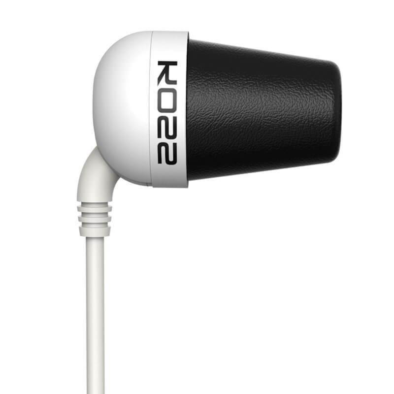KOSS White PLUGW Earbud Noise Isolating