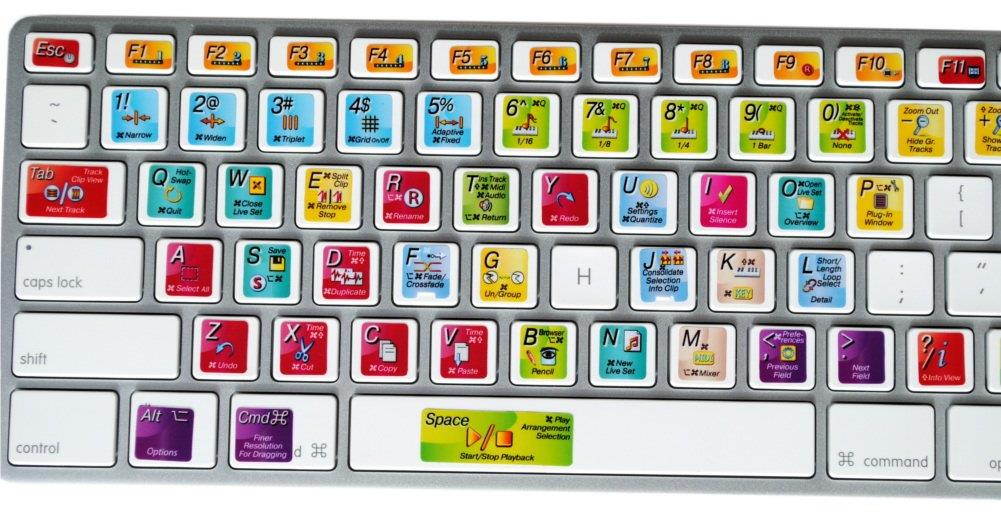 Ableton Live - New Color Keyboard Shortcut Sticker