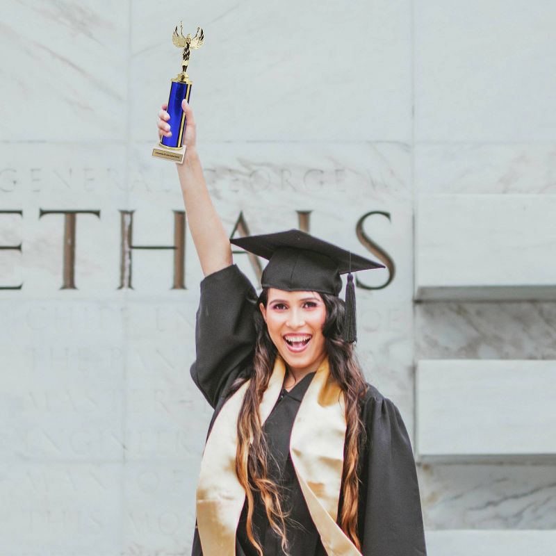 12" Trophy Gold/Blue