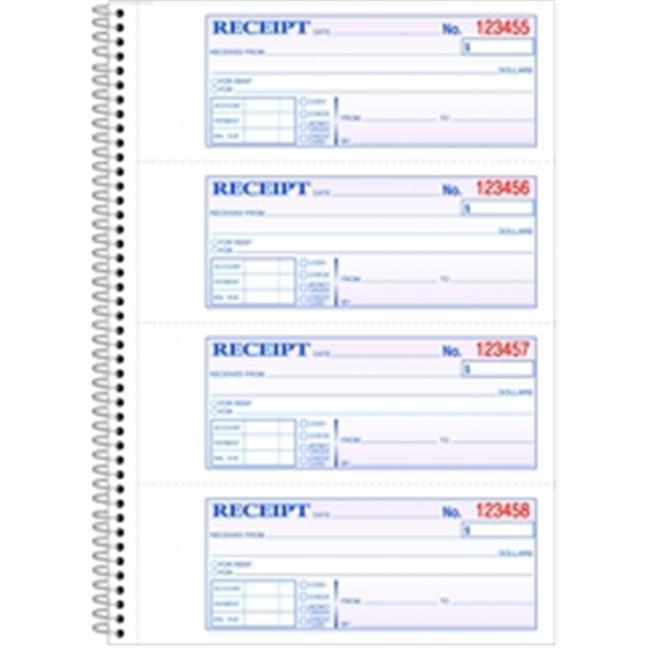 Adams Wire Bound Money/Rent Receipt Books