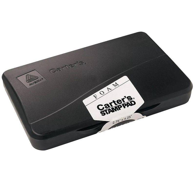 Carter's Foam Stamp Pads, 2-3/4x4-1/4, Black 21381