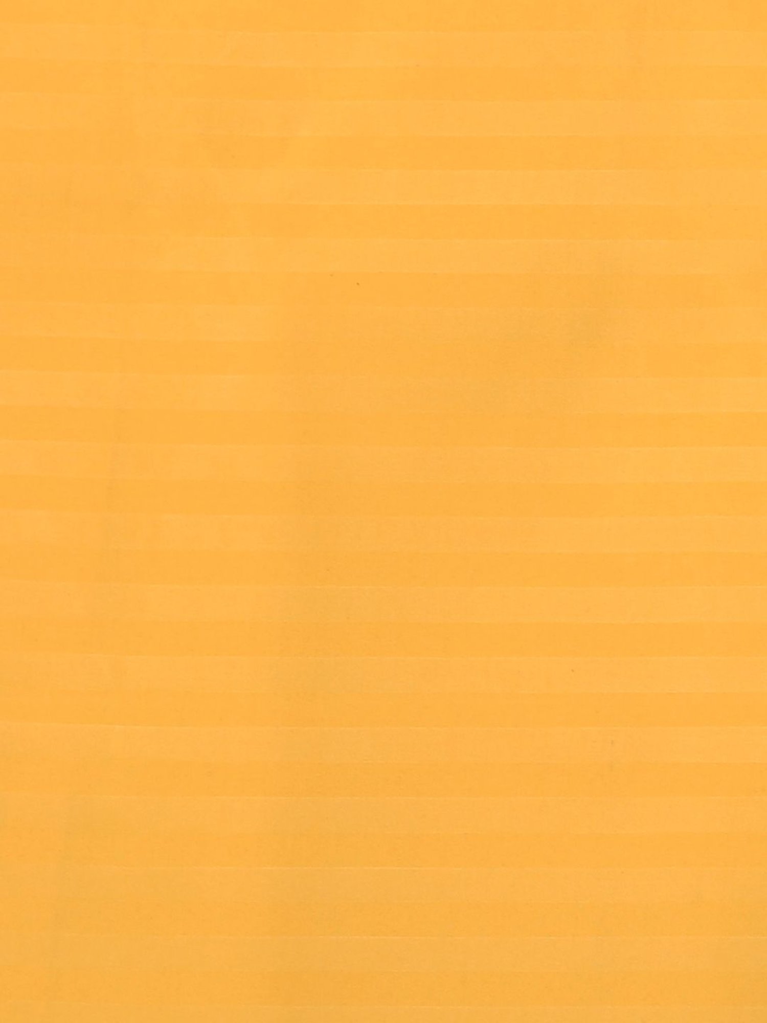 Hosta Homes Stripes Yellow 280 TC Poly Satin Single Bed Sheet with 1 Pillow Cover