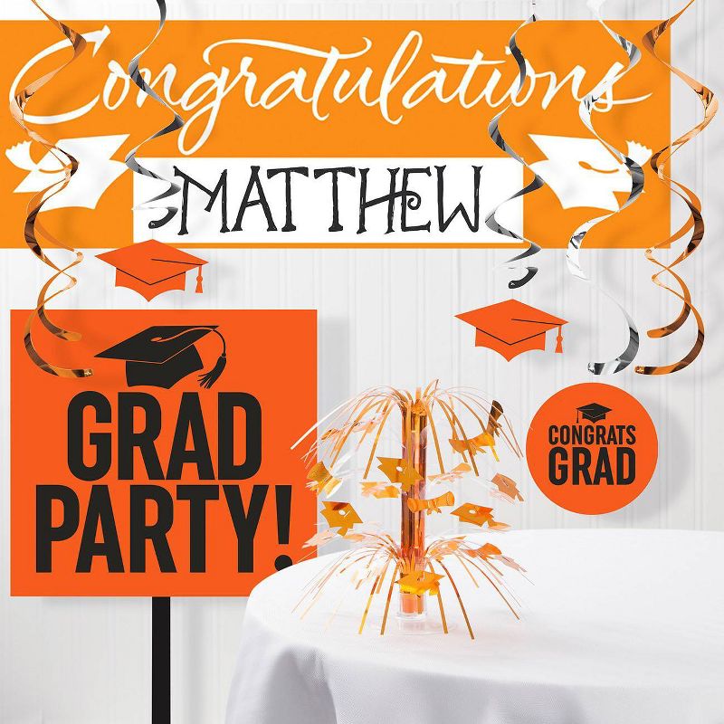 Big Dot of Happiness Senior Strong - Hanging Porch Class of 2021 Graduation Party Outdoor Decorations - Front Door Decor - 1 Piece Sign