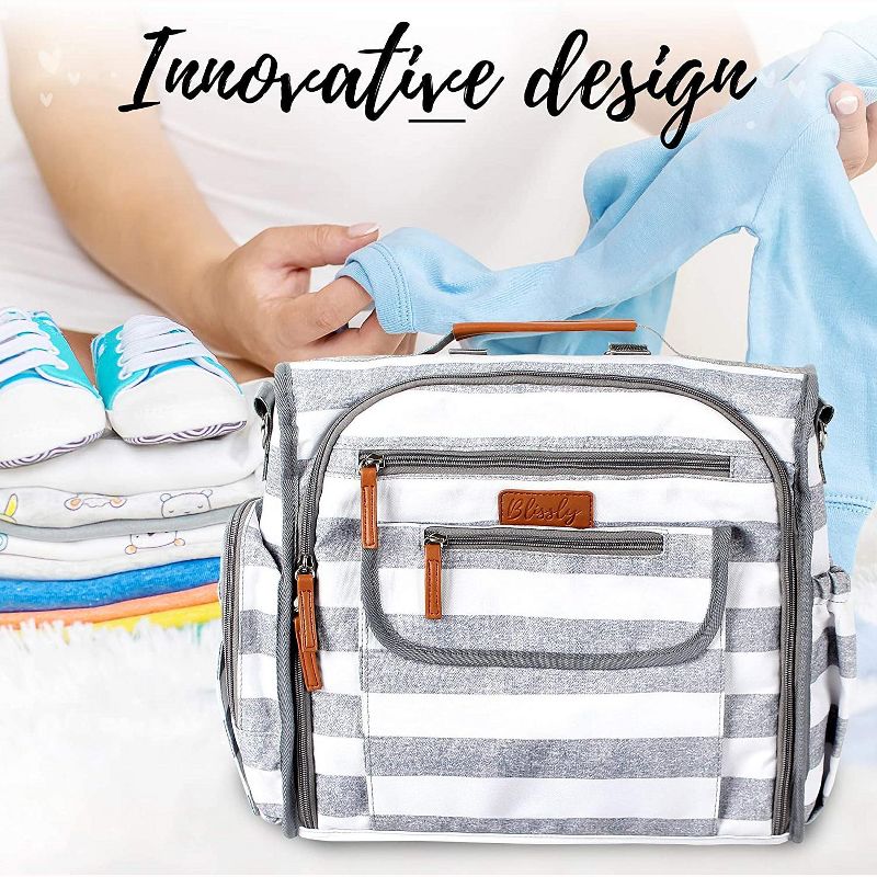 The Physics of HipHop Diaper Bag - Black