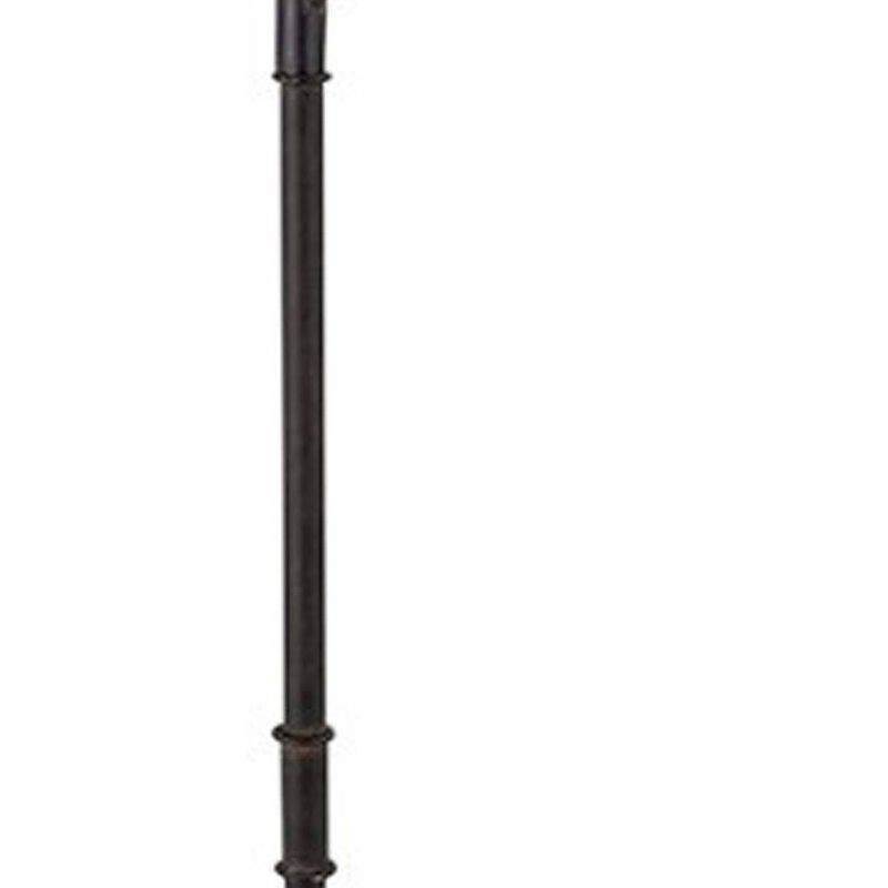 Durable Metal Coat Rack with Four Hangers Black - Benzara