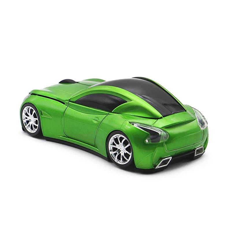 Sports Car Mouse Wireless Mouse Computer Mice Laptop Optical Gaming Mouse Red Green