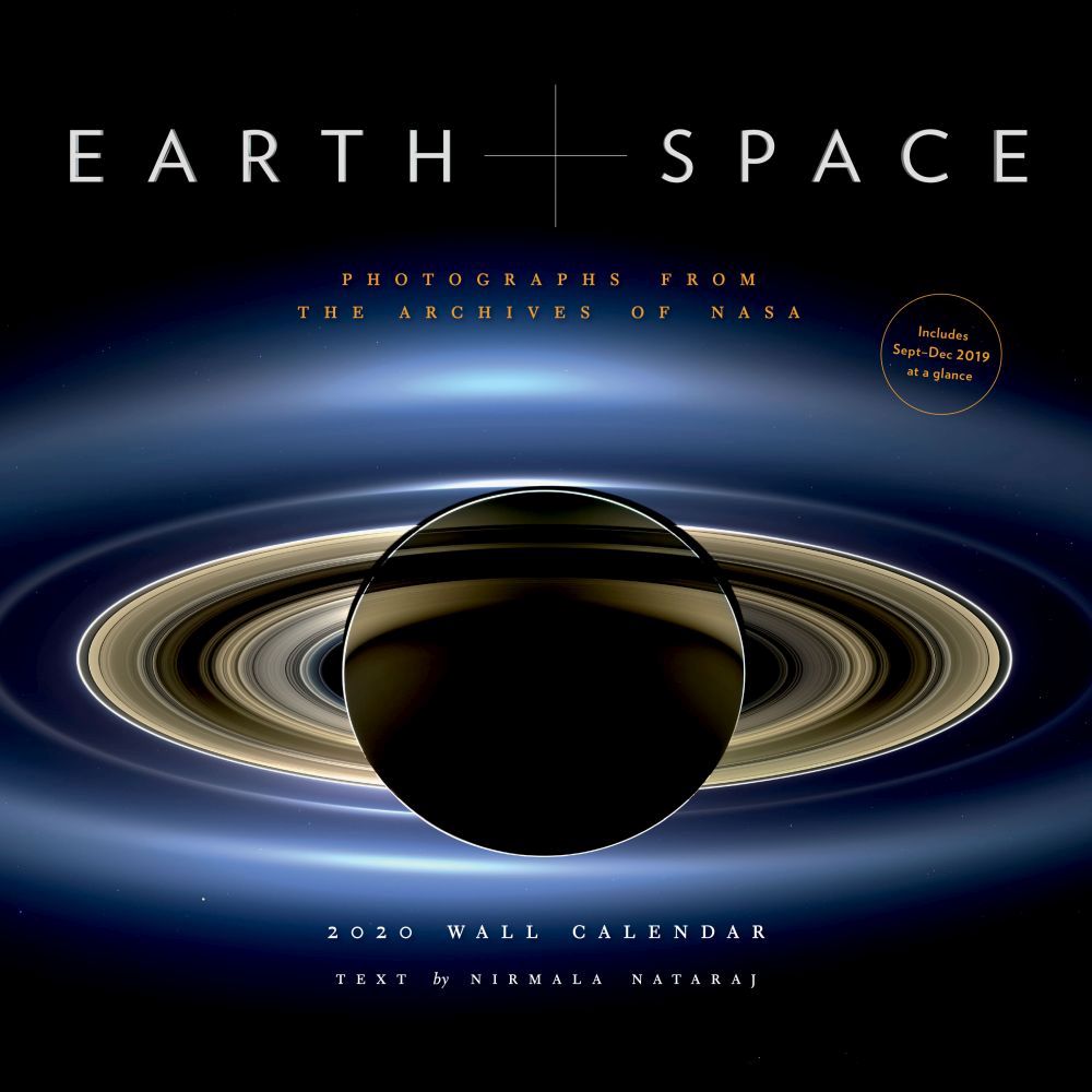 Calendars Earth and Space Wall Calendar - Full Color Pages All Major & Significant Holidays