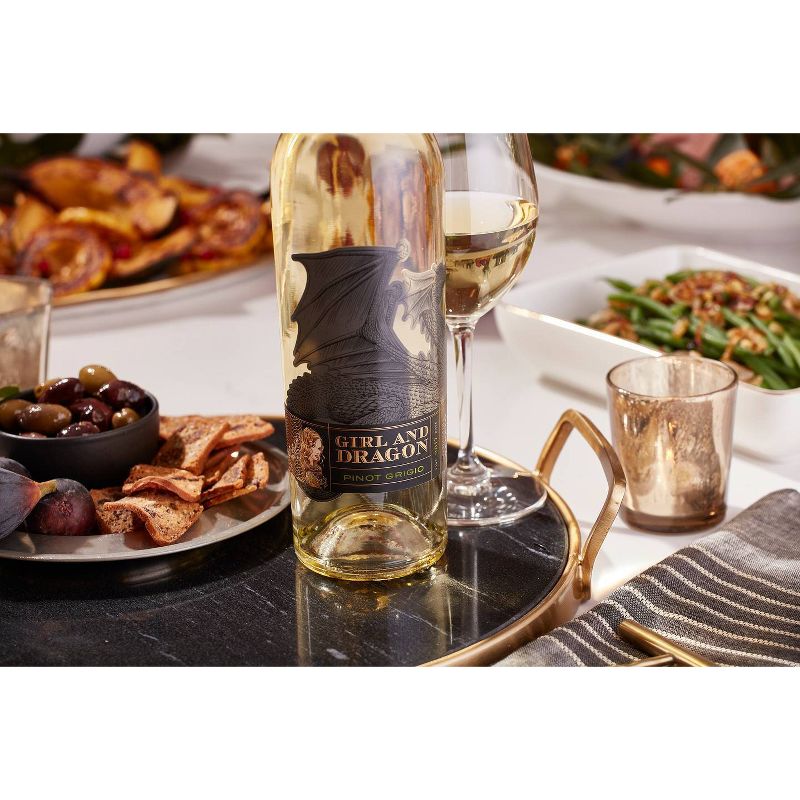 The Girl & The Dragon Pinot Grigio White Wine - 750ml Bottle