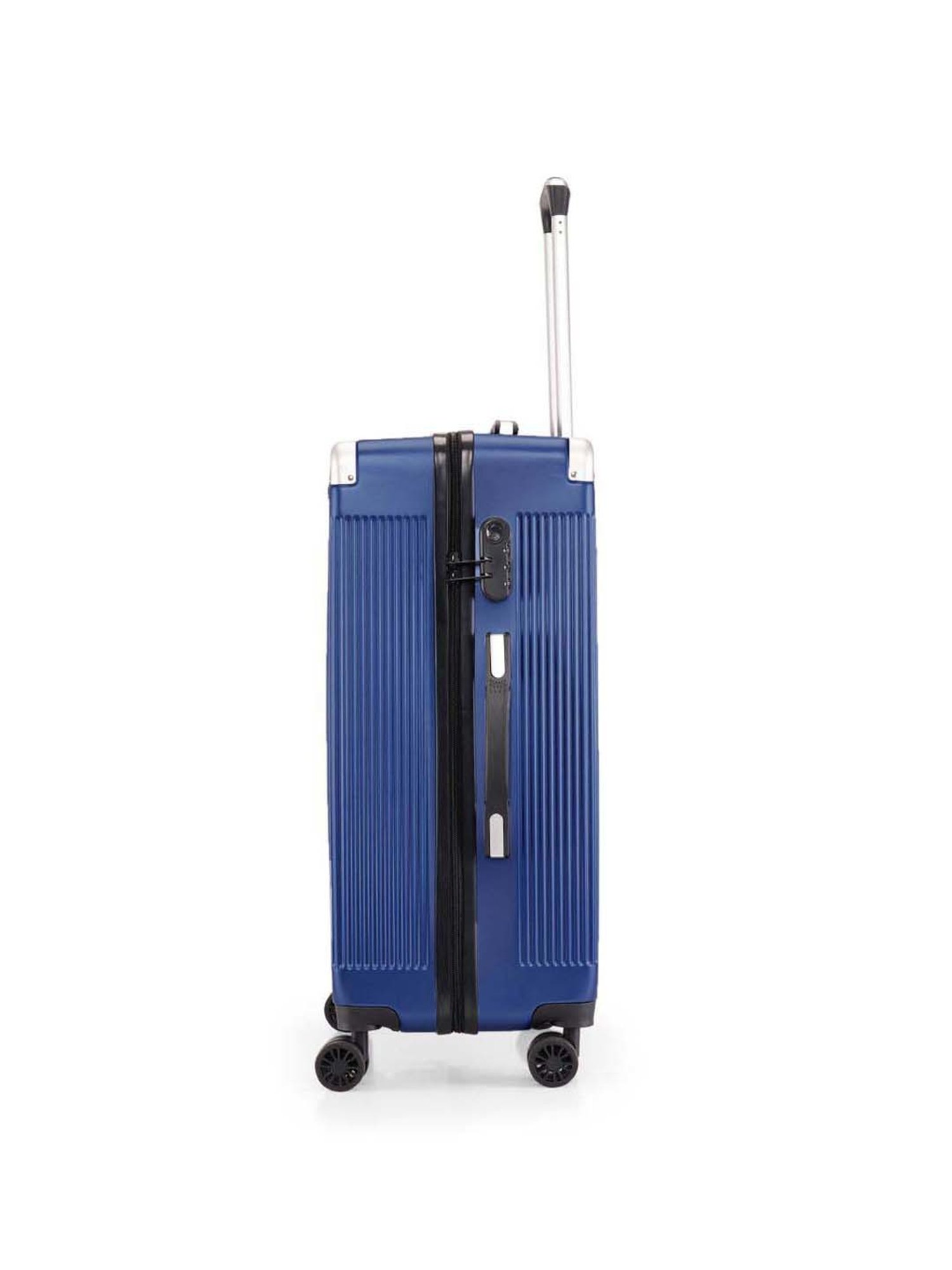 Swiss Brand Geneve Blue Medium Hard Trolley Bag - 25 cm