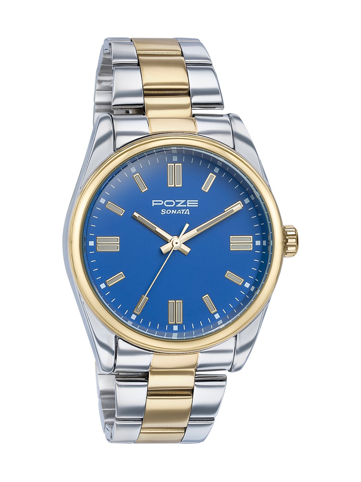 Sonata Poze 3.0 SP70033BM01W Analog Watch for Men