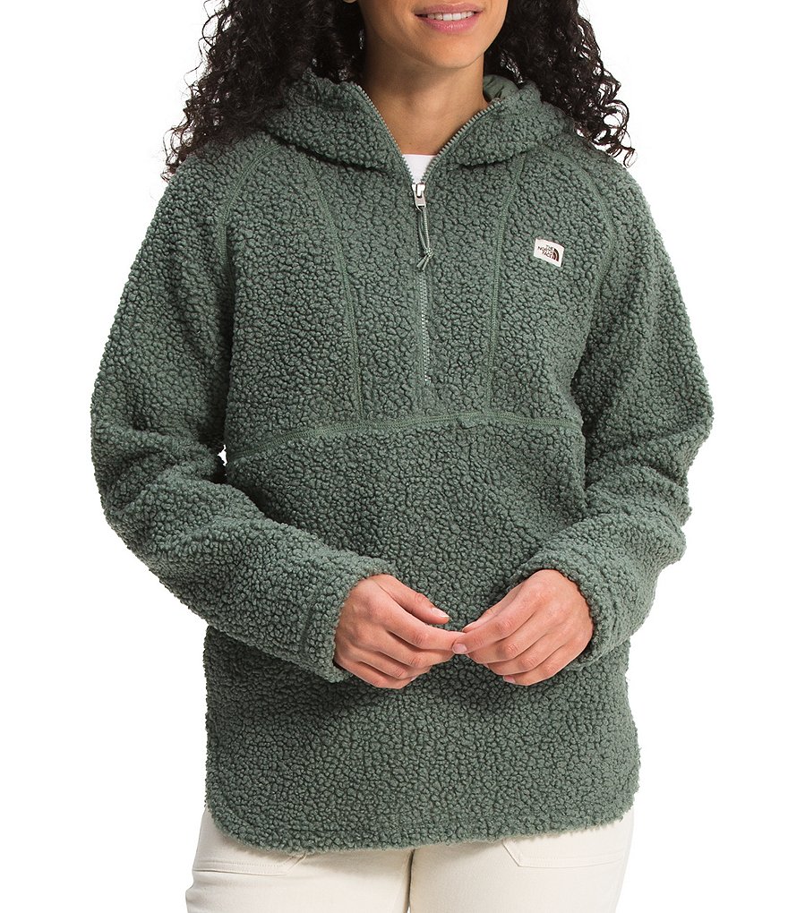 The North Face Ridge Fleece Long Sleeve Sherpa Fleece Hooded Pullover