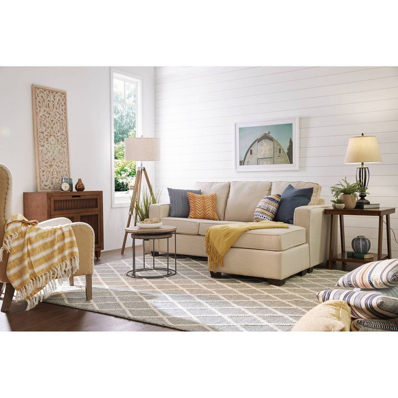 Lincoln Sectional Beige - True Seating