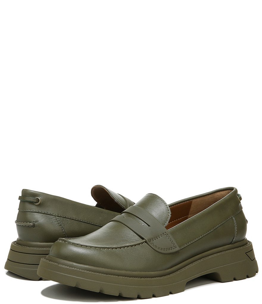 Franco Sarto Reza Leather Penny Loafers