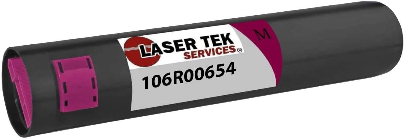 Laser Tek Services Compatible Xerox 106R00653 106R00654 106R00655 Toner Cartridge Replacement for Xerox Phaser 7750 EX7750 EX7760 Printers (Cyan, Magenta, Yellow, 3 Pack)