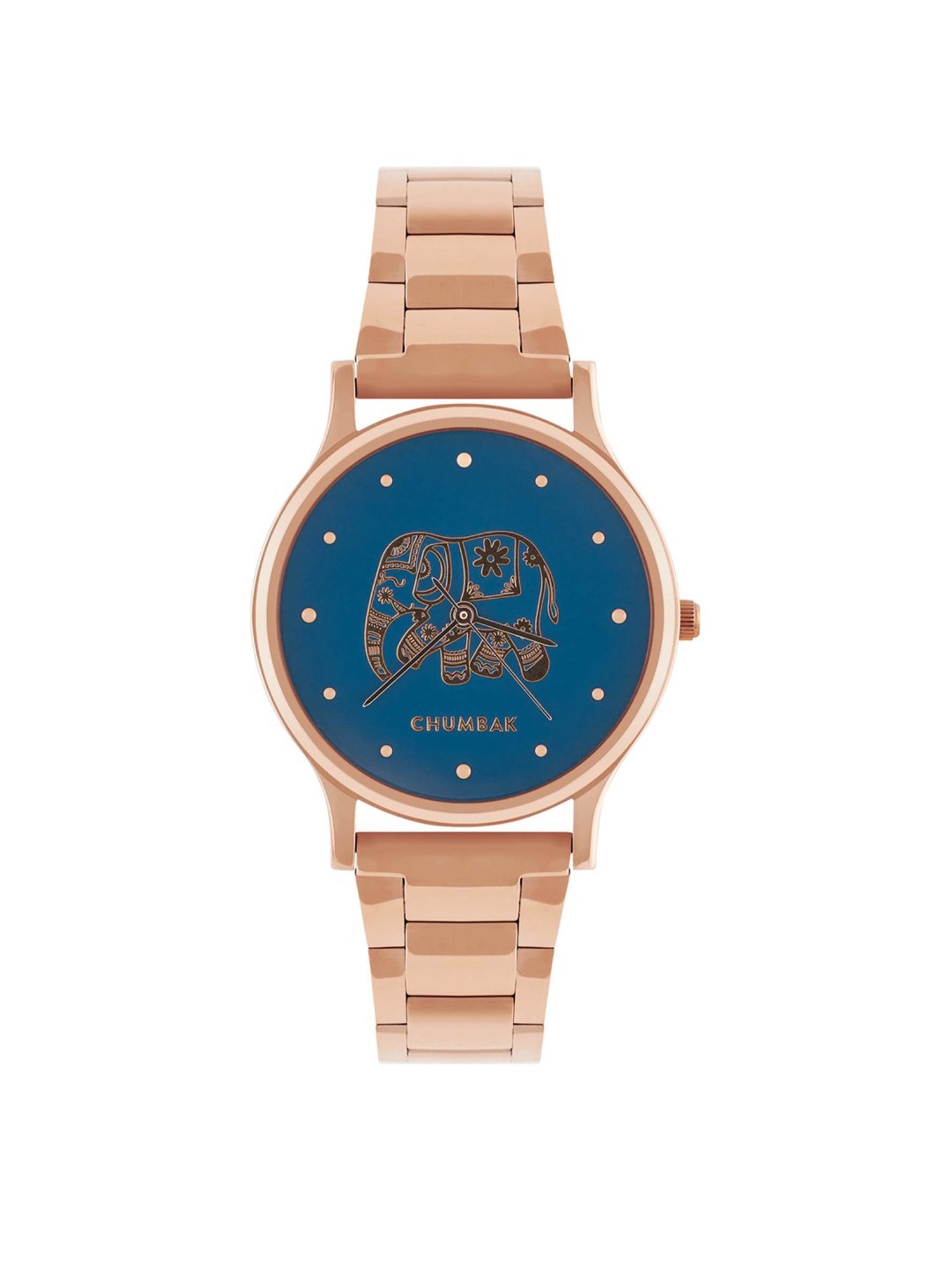 Chumbak 8907605117398 Carnival Elephant Analog Watch for Women