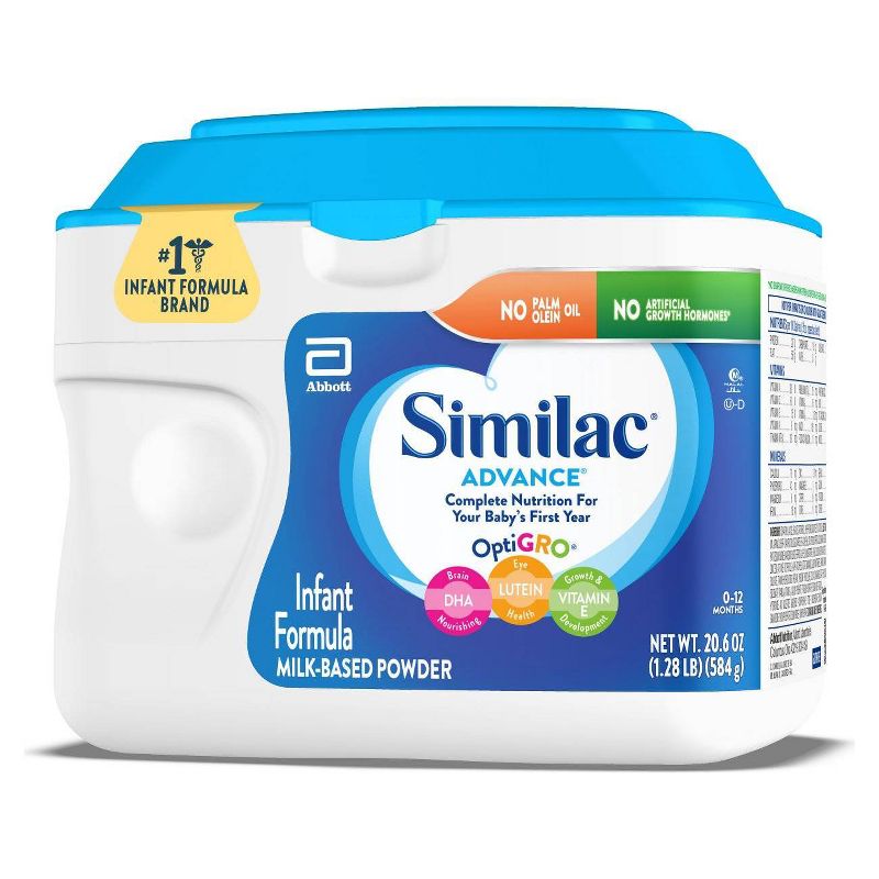 Similac Advance Infant Formula with Iron Powder - 20.6oz